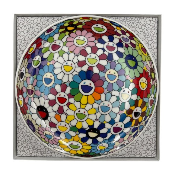 Takashi Murakami Other - Takashi Murakami Commemorative Flower Ball Plate